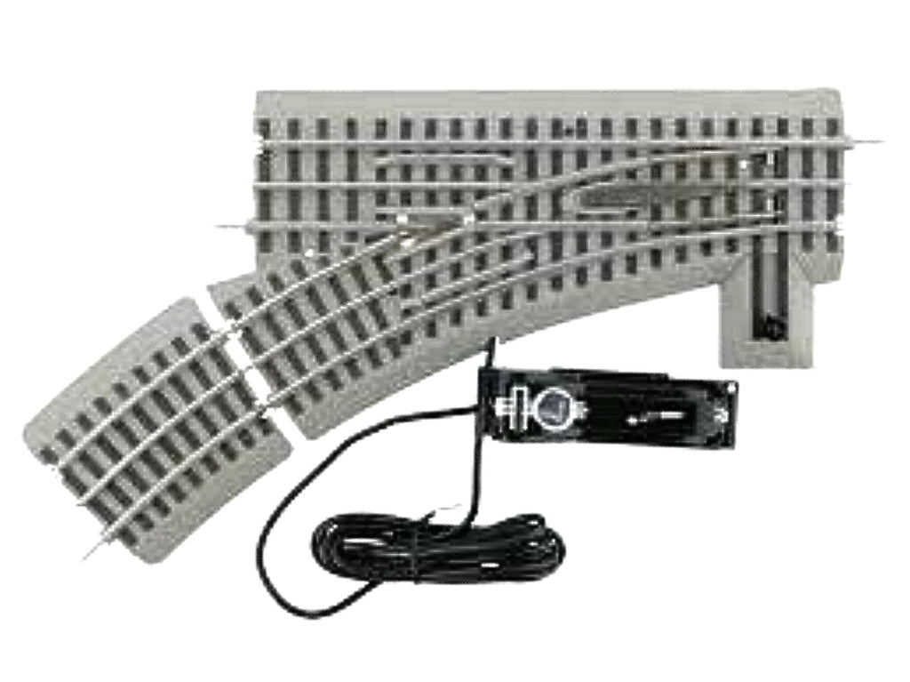 LIONEL - FASTRACK O-36 REMOTE Left Hand TURNOUT #6-12045- O Train Switch Track