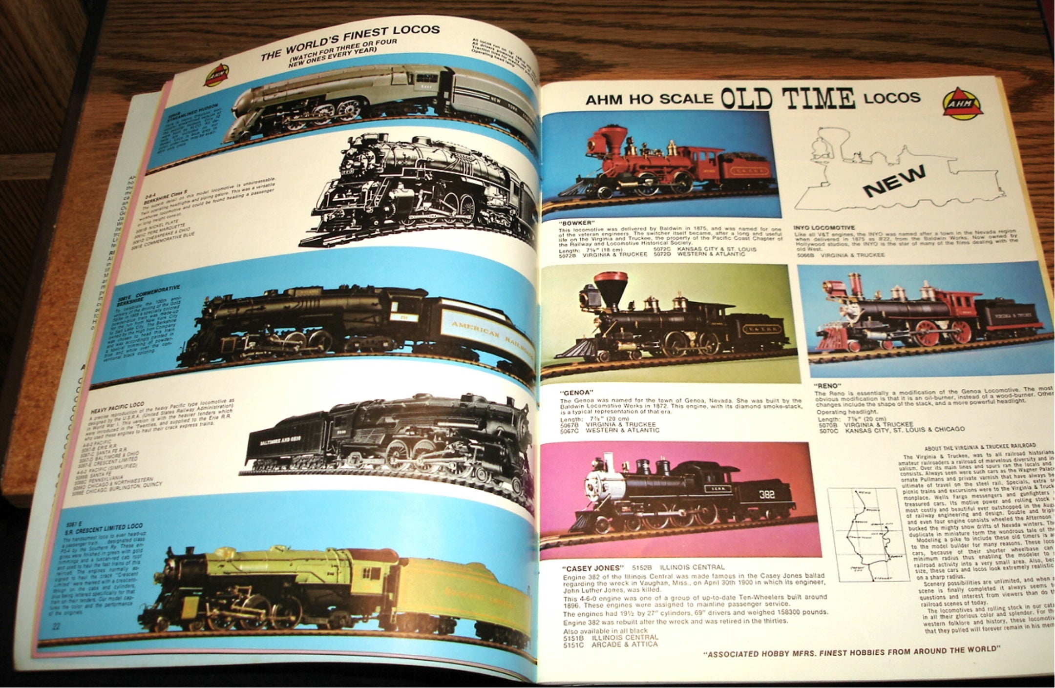 AHM - "Does It Again" Catalog - HO/N/O Scale Rolling Stock, Track, Accessories
