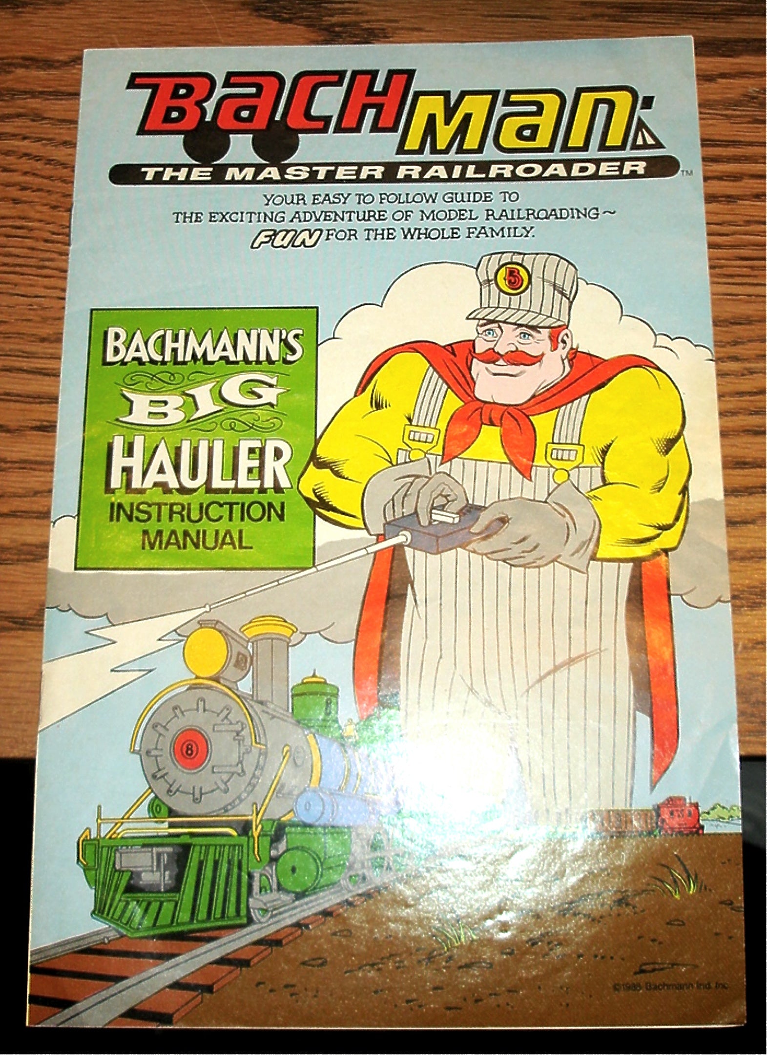 BachMan - The Master Railroader - Bachmann's Big Hauler Instruction Manual - G