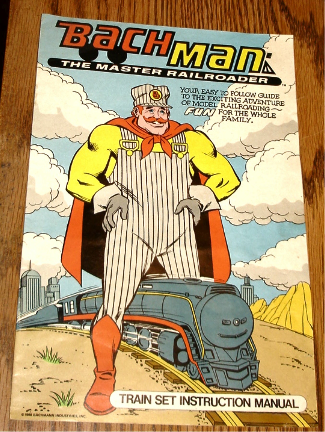 BachMan - The Master Railroader - Train Set Instruction Manual - HO / N Gauges