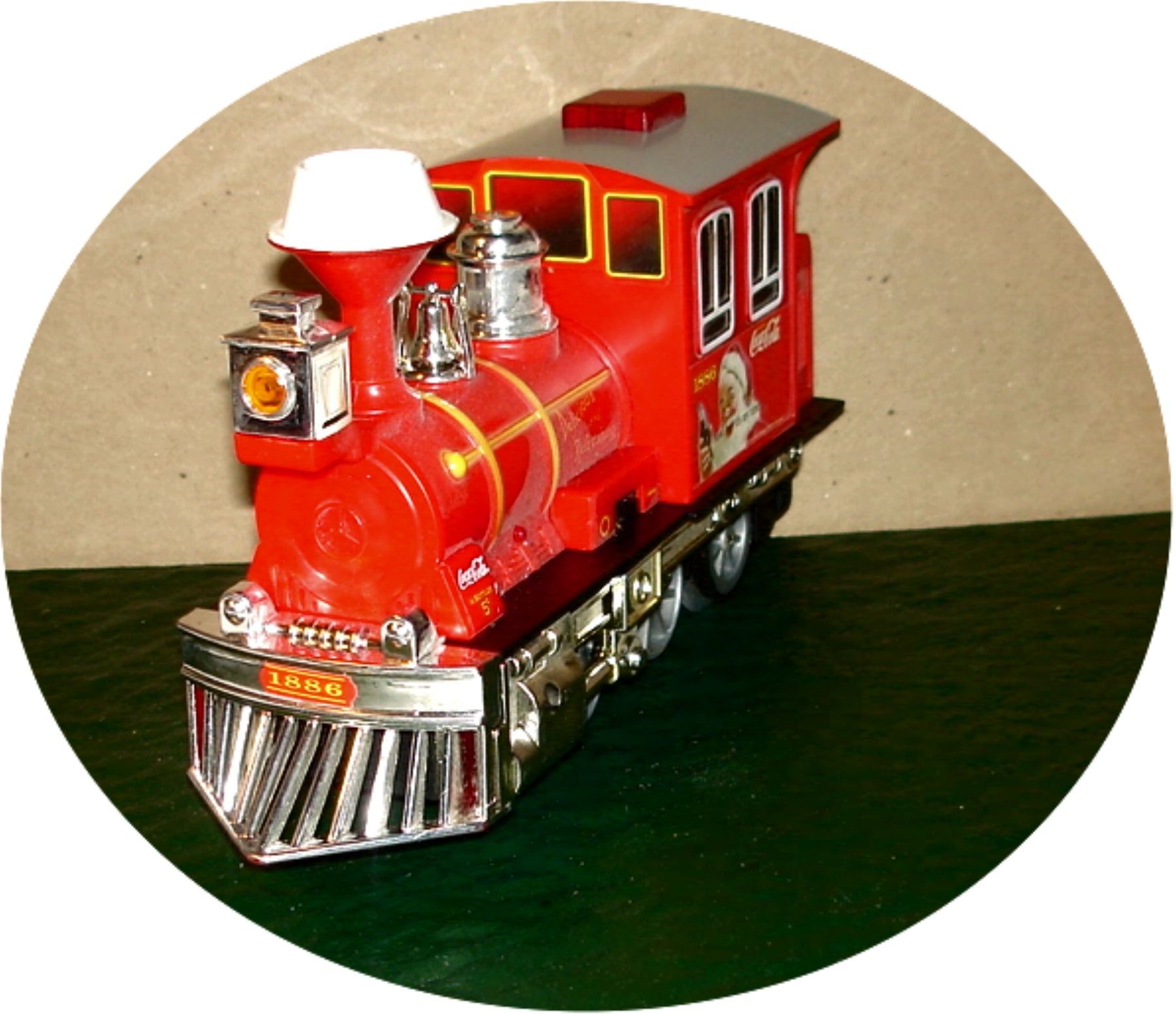K-LINE (GOLDLOK) - COCA-COLA SANTA TRAIN - O-27  REMOTE CONTROL TRAIN