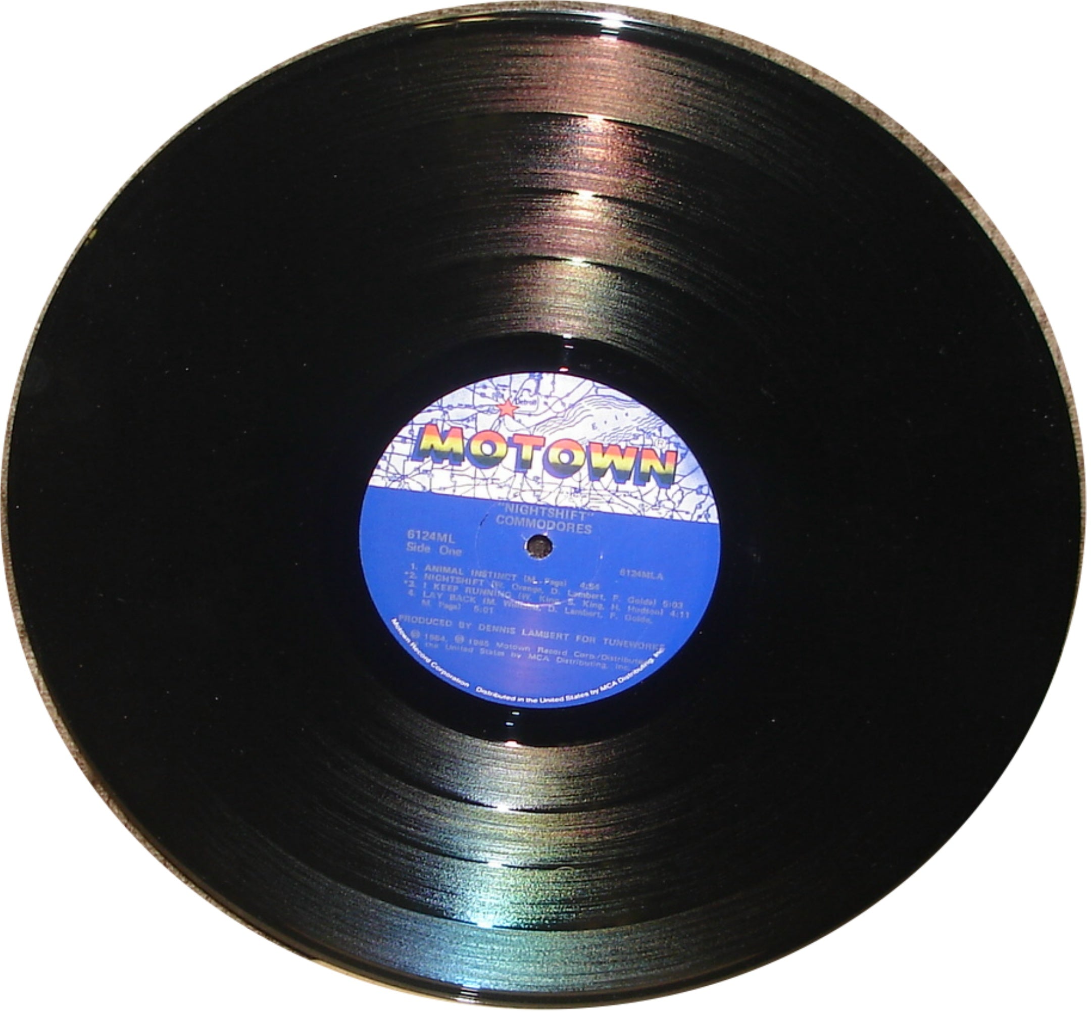 The Commodores – NIGHTSHIFT - 1985 Funk Soul Record Album LP