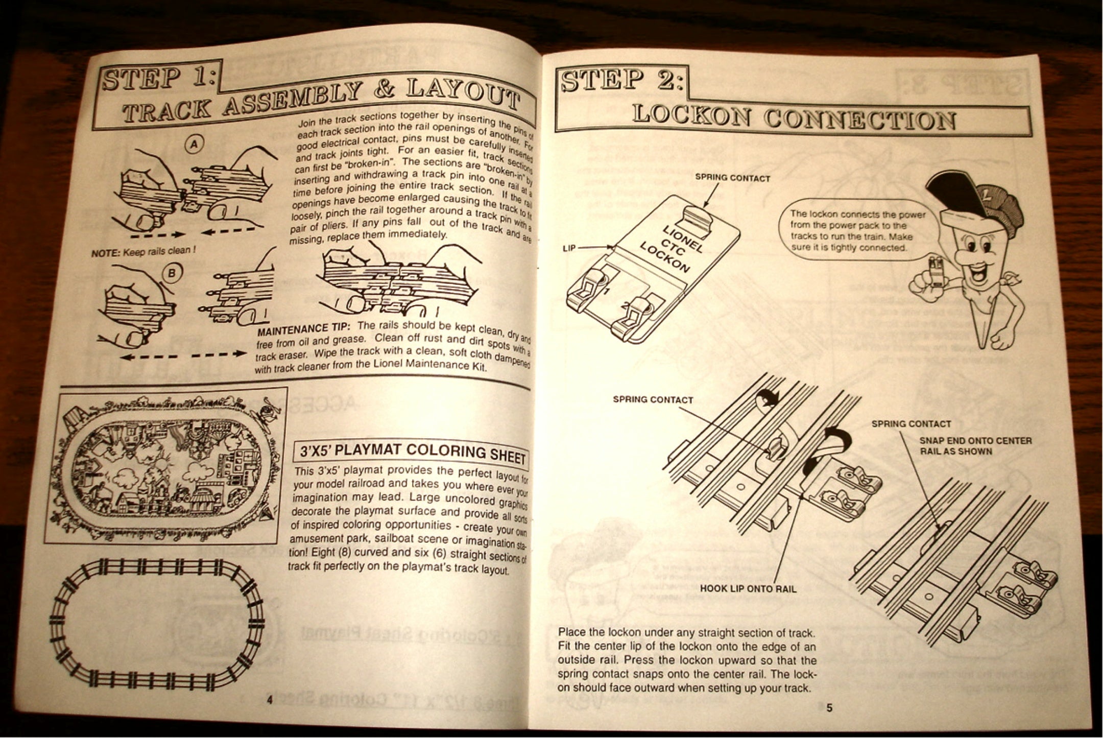 LIONEL - Crayola Activity Train Set Instruction Manual