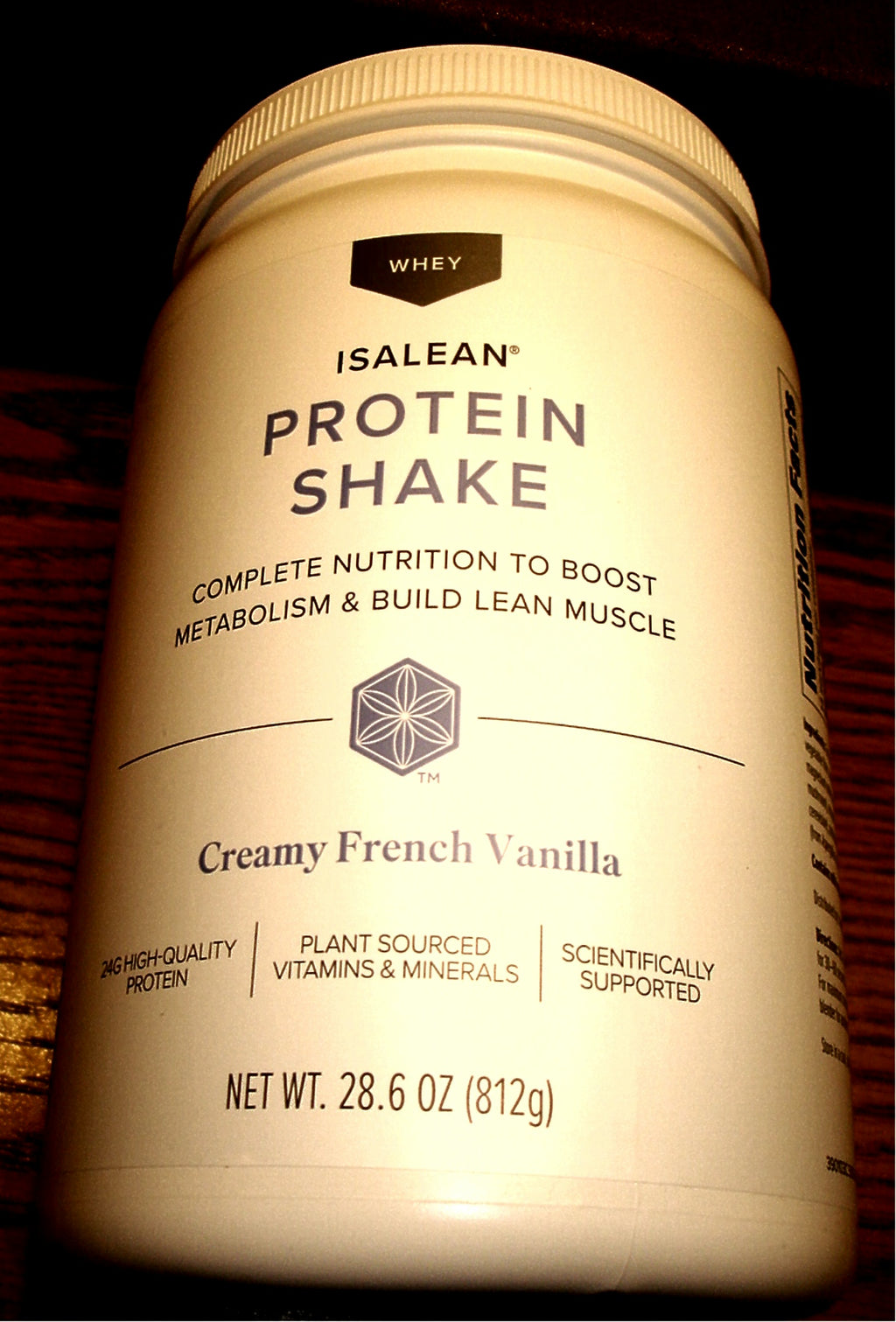 Isagenix - IsaLean Whey Based Creamy French Vanilla  Exp 8/27- K - FACTORY SEALED