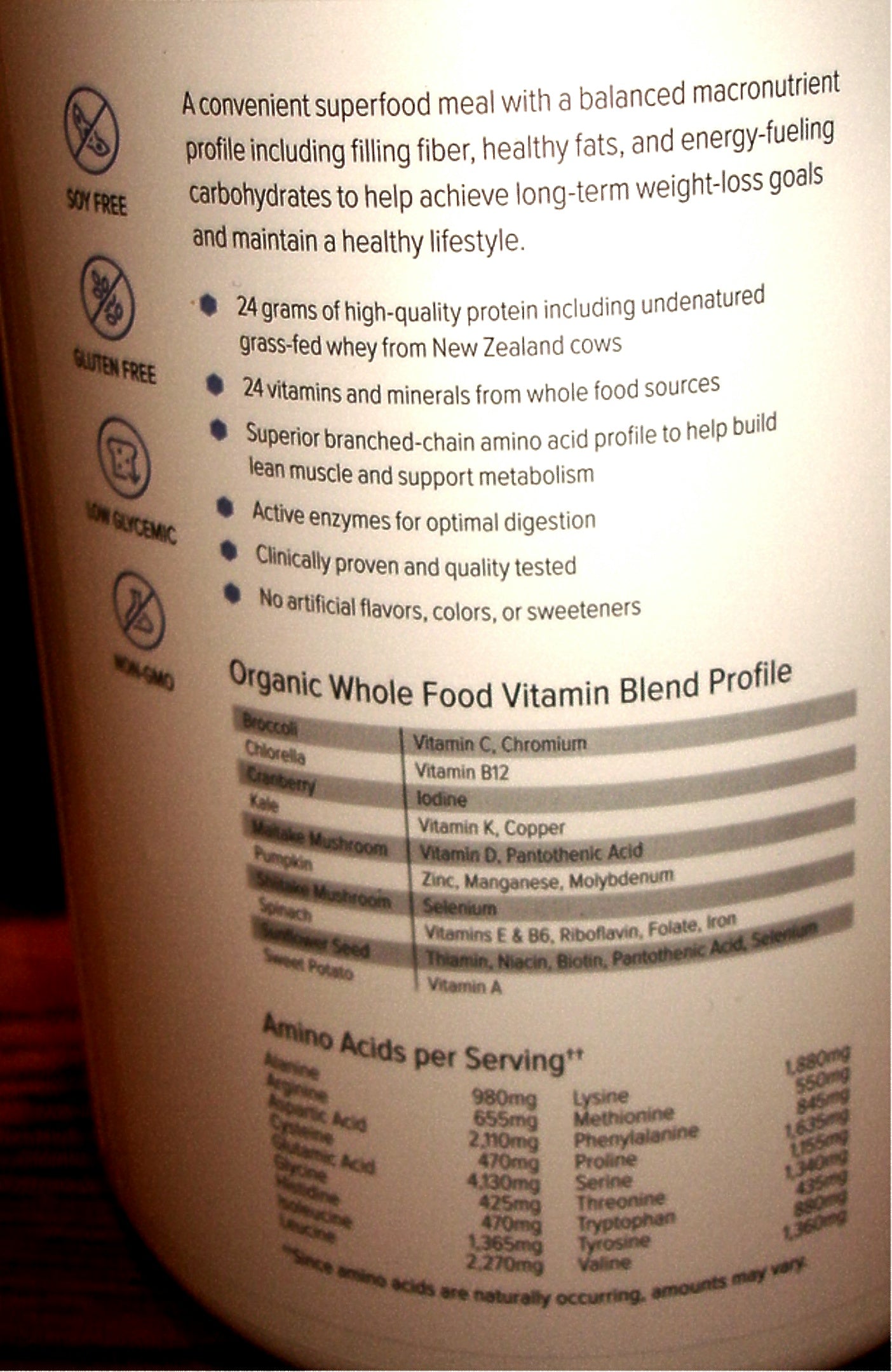 Isagenix - IsaLean Whey Based Creamy French Vanilla  Exp 11/26- K