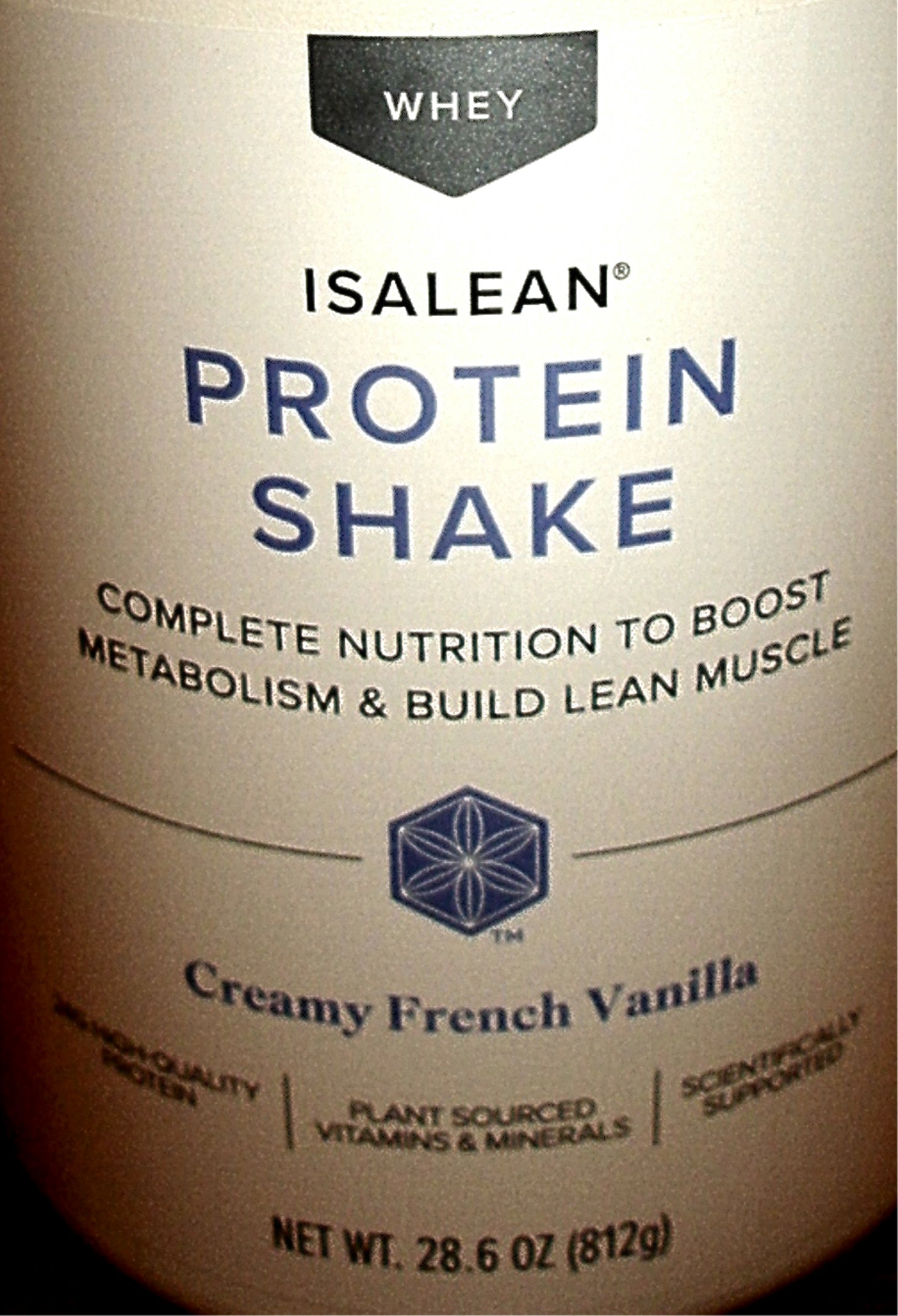 Isagenix - IsaLean Whey Based Creamy French Vanilla  Exp 8/27- K - FACTORY SEALED