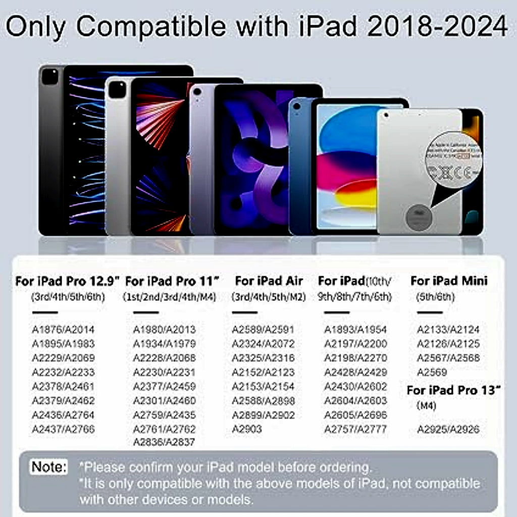 Stylus Pen for Apple iPad /iPad Air/Pro/Mini - iPad Pencil w/Palm Rejection NIB