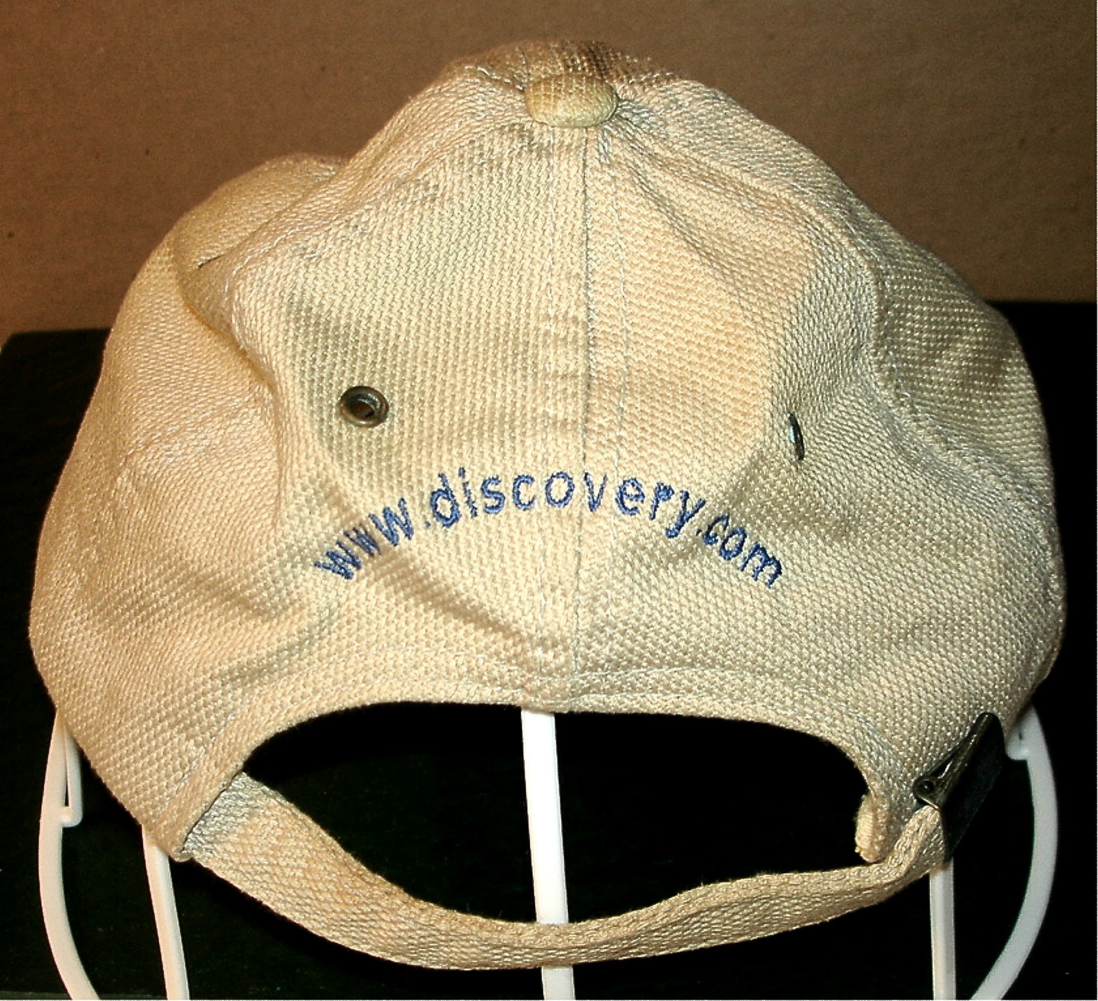Vtg DISCOVERY.COM - 6 Panel Strapback Baseball Cap Hat