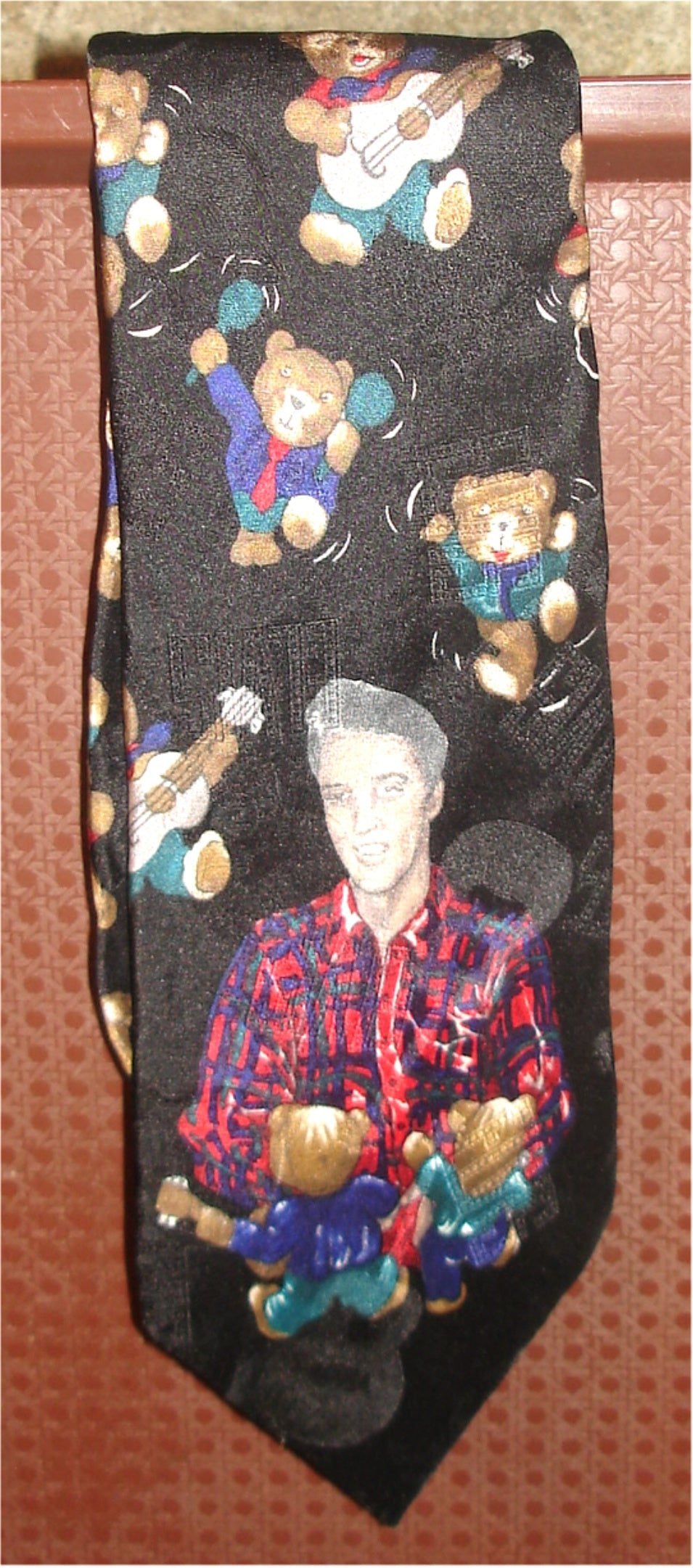 ELVIS PRESLEY "TEDDY BEAR" TIE - SUPERBA COLLECTION - 100% ITALIAN SILK