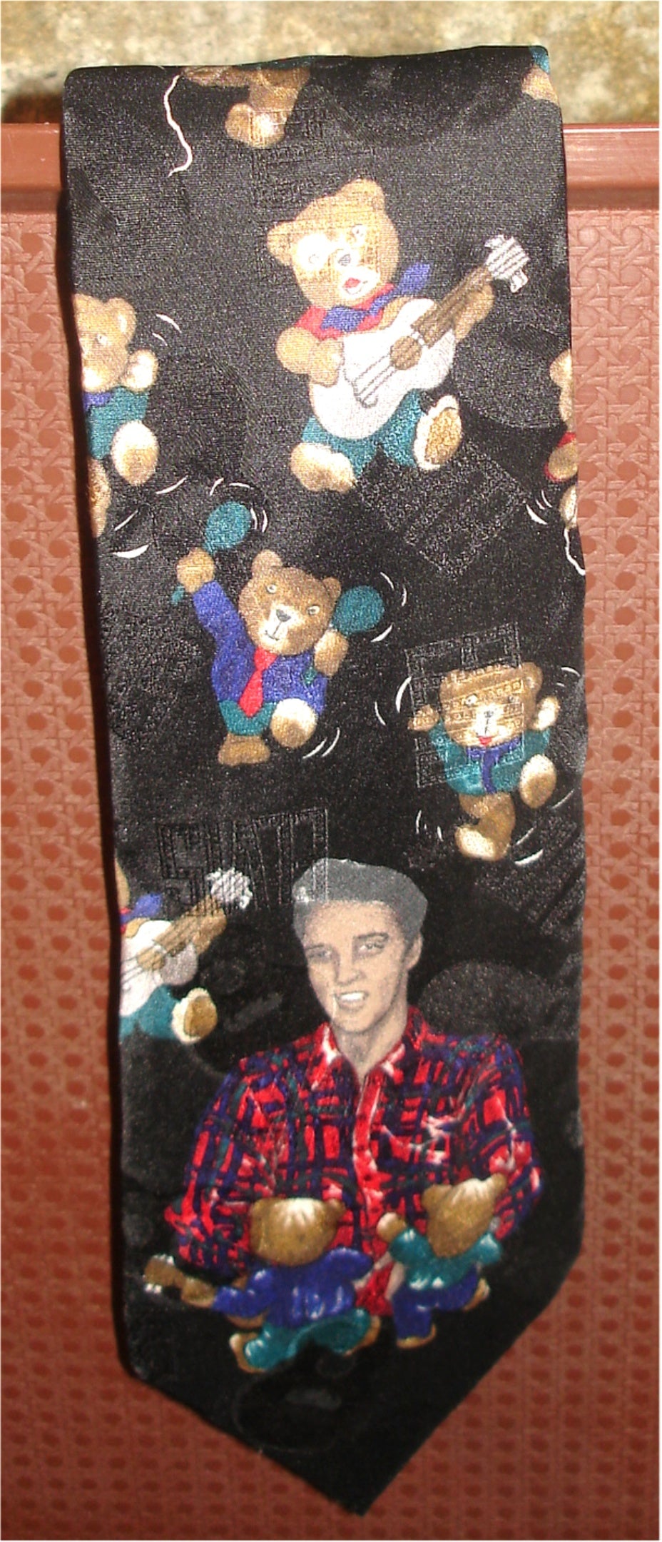 ELVIS PRESLEY "TEDDY BEAR" TIE - SUPERBA COLLECTION - 100% ITALIAN SILK