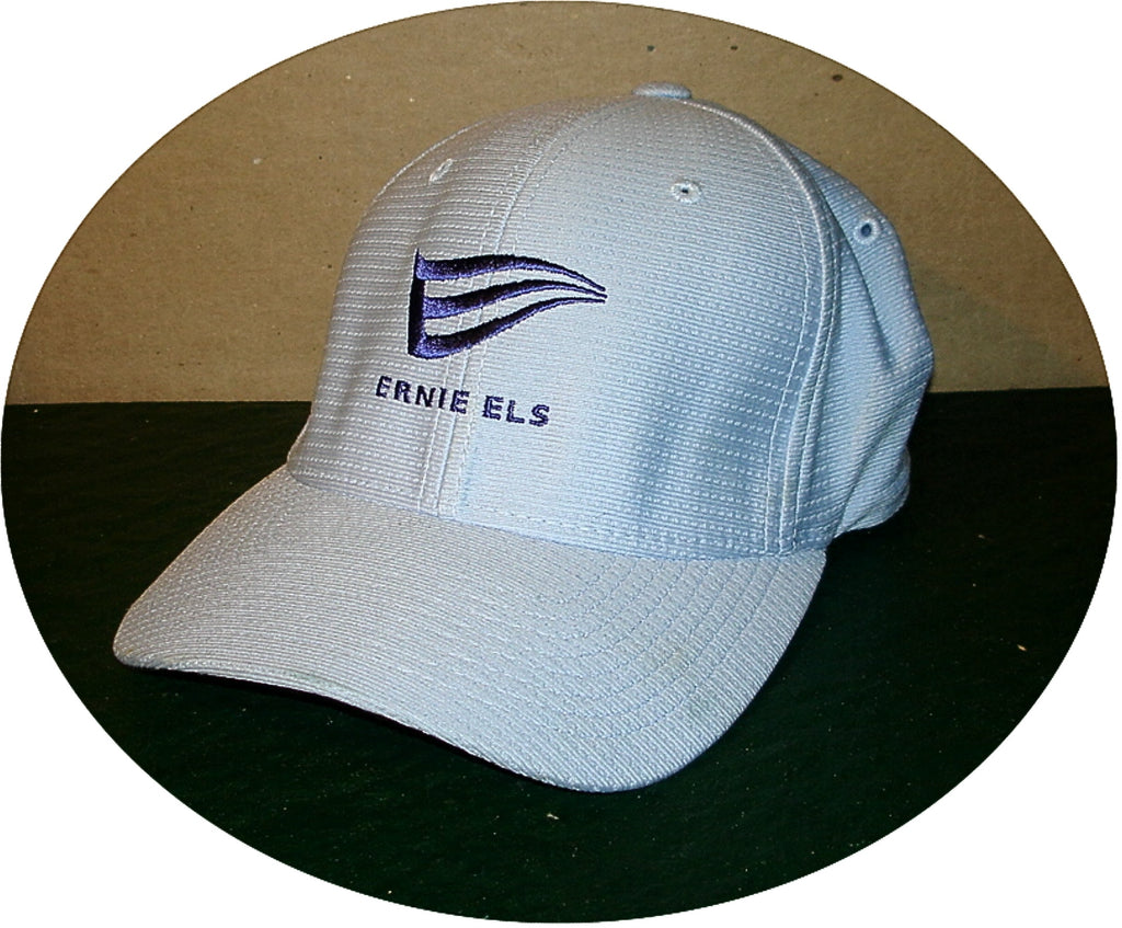 VTG SAP Ernie Els Baby Blue Baseball Cap Flat Brim Hat - NEW