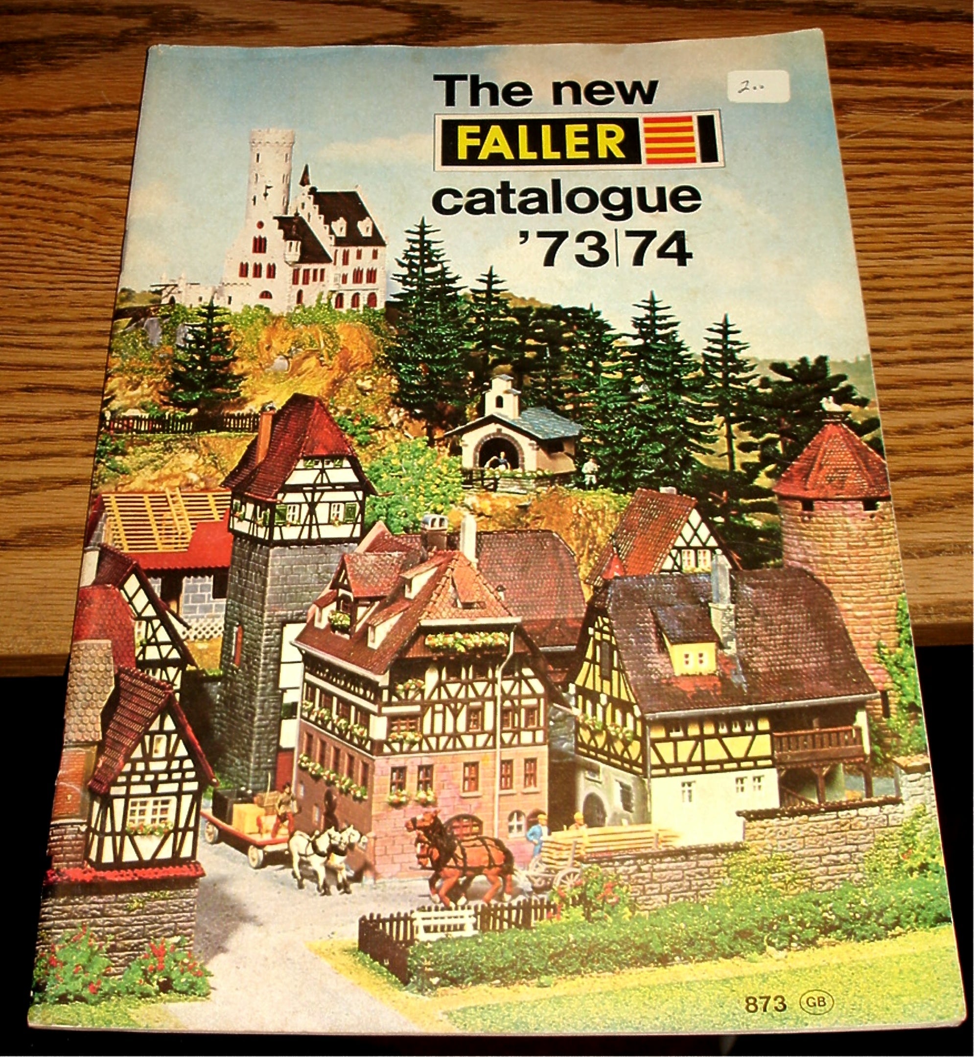 FALLER '73/'74 Catalogue - Rolling Stock, Track, Accessories - HO/N Scale Gauge