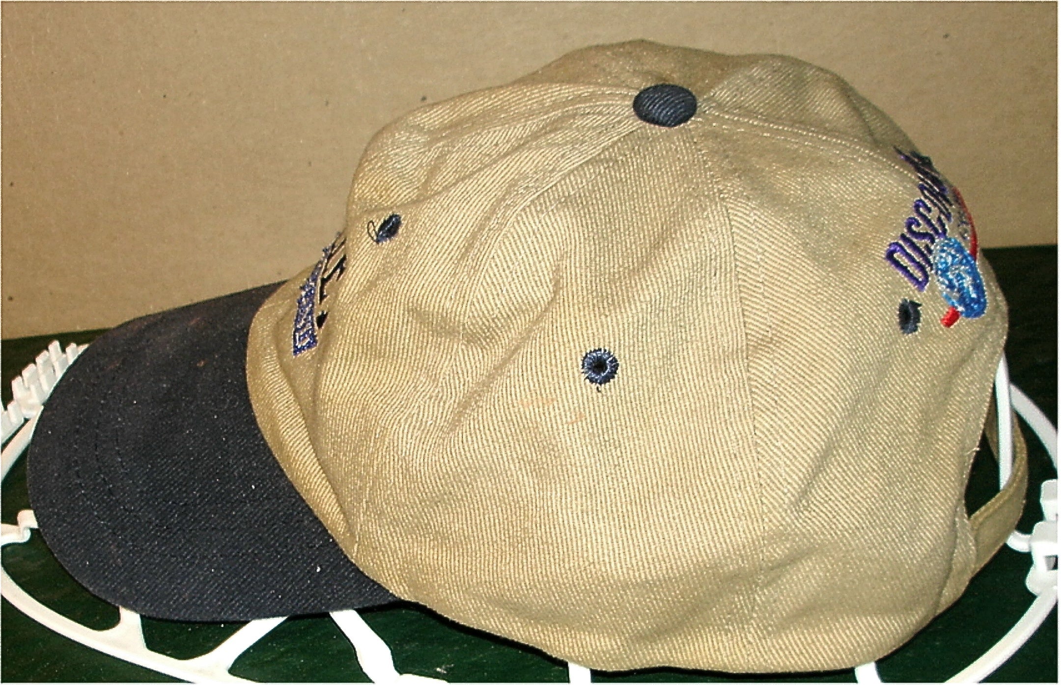 Vtg DISCOVERY CHANNEL Fleet Command - 6 Panel Strapback Baseball Cap - NEW