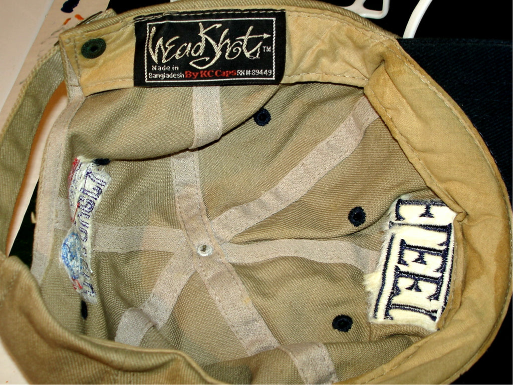 Vtg DISCOVERY CHANNEL Fleet Command - 6 Panel Strapback Baseball Cap - NEW