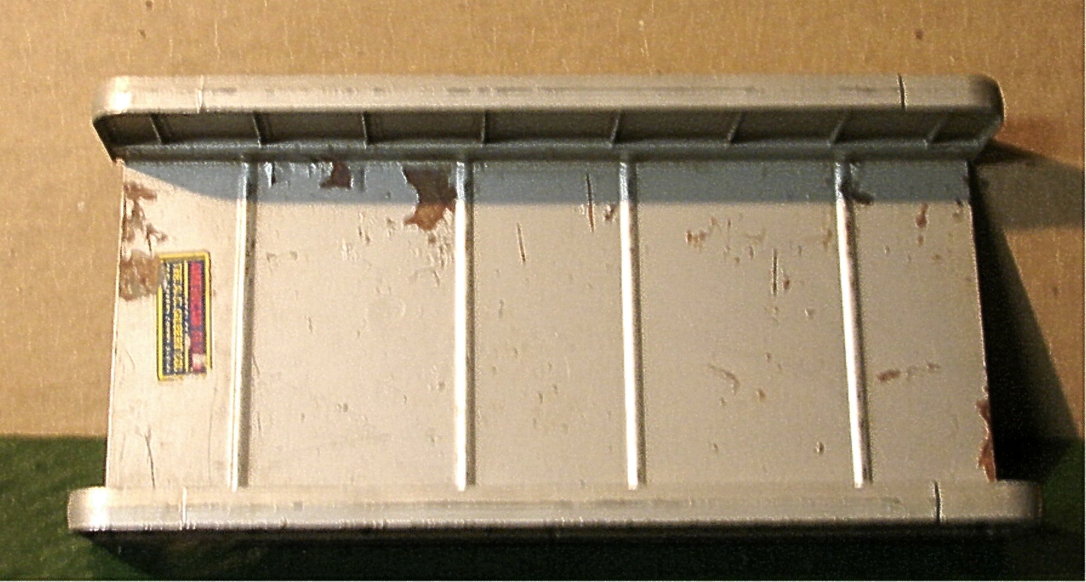 American Flyer - #581 Diecast Metal Silver Painted Girder Bridge - S/O Train