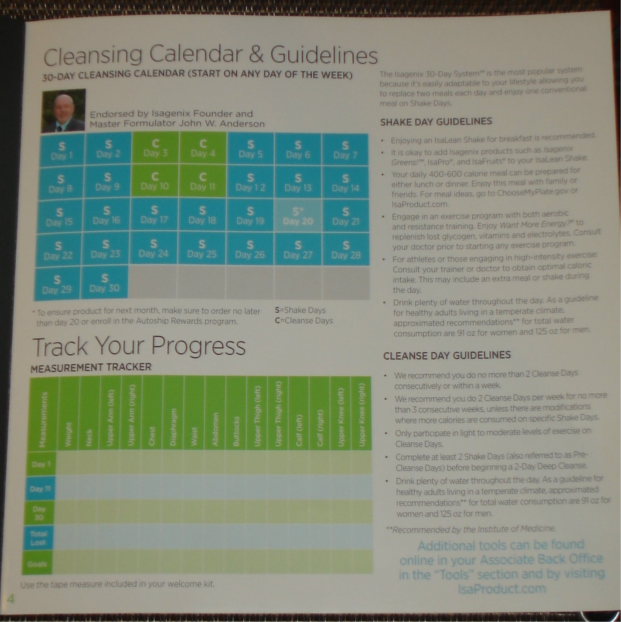 ISAGENIX - 30 DAY STEP-BY-STEP HEALTH & WELLNESS GUIDE - CD (L)