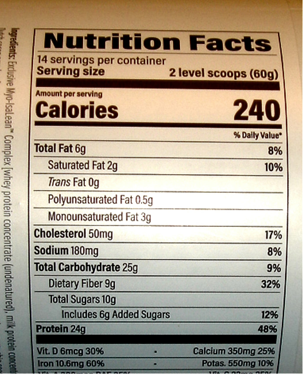 Isagenix - IsaLean Whey Based Creamy Dutch Chocolate  Exp 9/27 - K - Factory Sealed