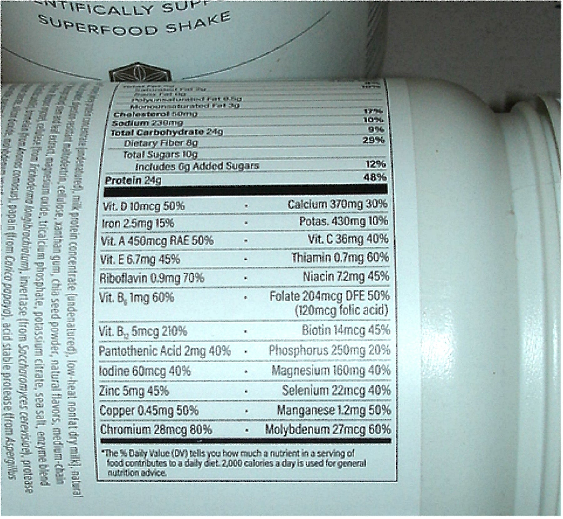 Isagenix - IsaLean Creamy Dutch Chocolate Shake 30.1 Oz Canister EXP 7/26 - K