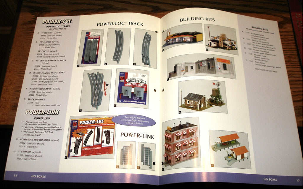 LIFE-LIKE Train & Scenic Catalog - HO/N/O/G - SceneMaster - Proto 2000 Series