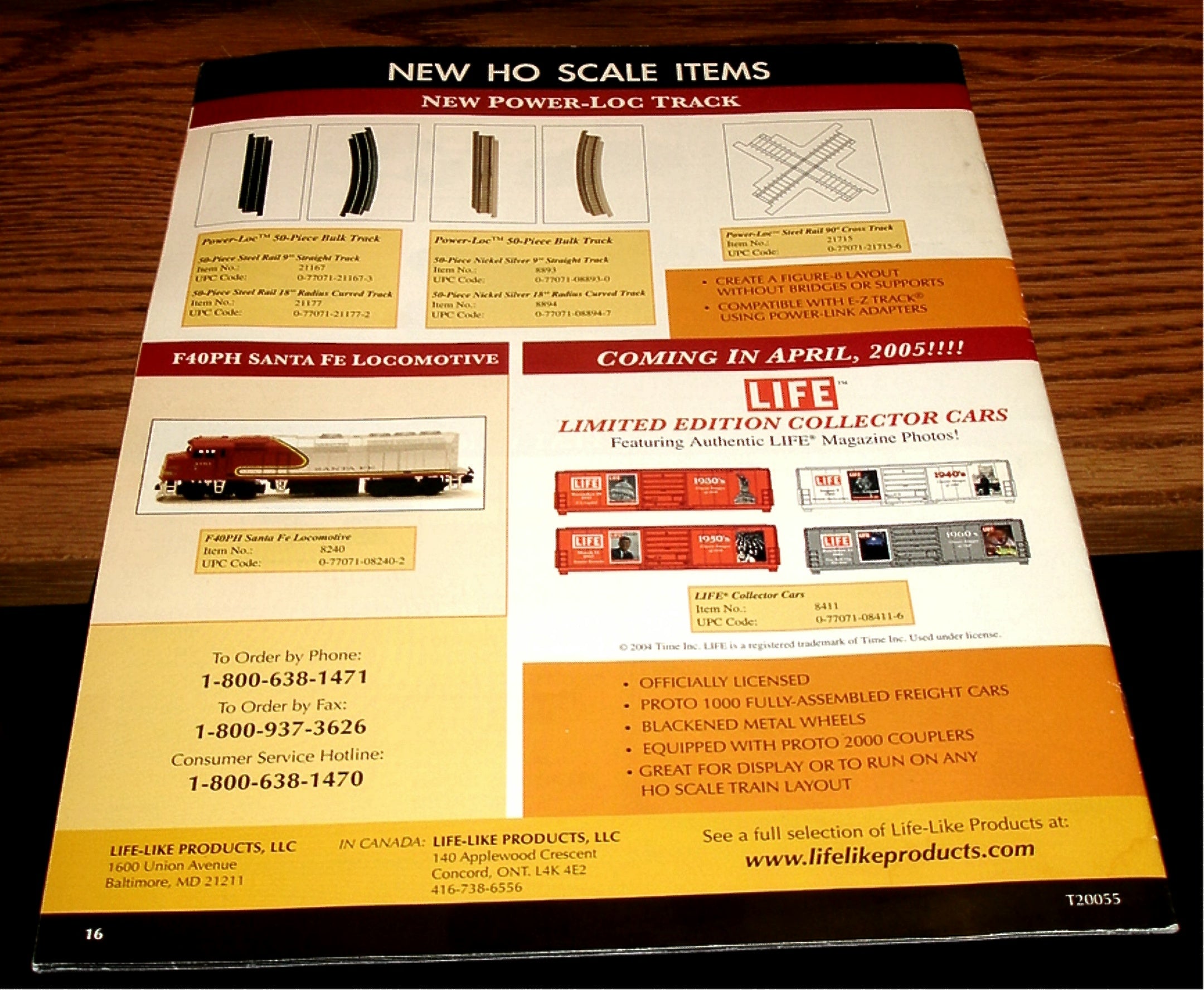 LIFE-LIKE Trains Catalog - HO/N Scale - Train Sets & New Items