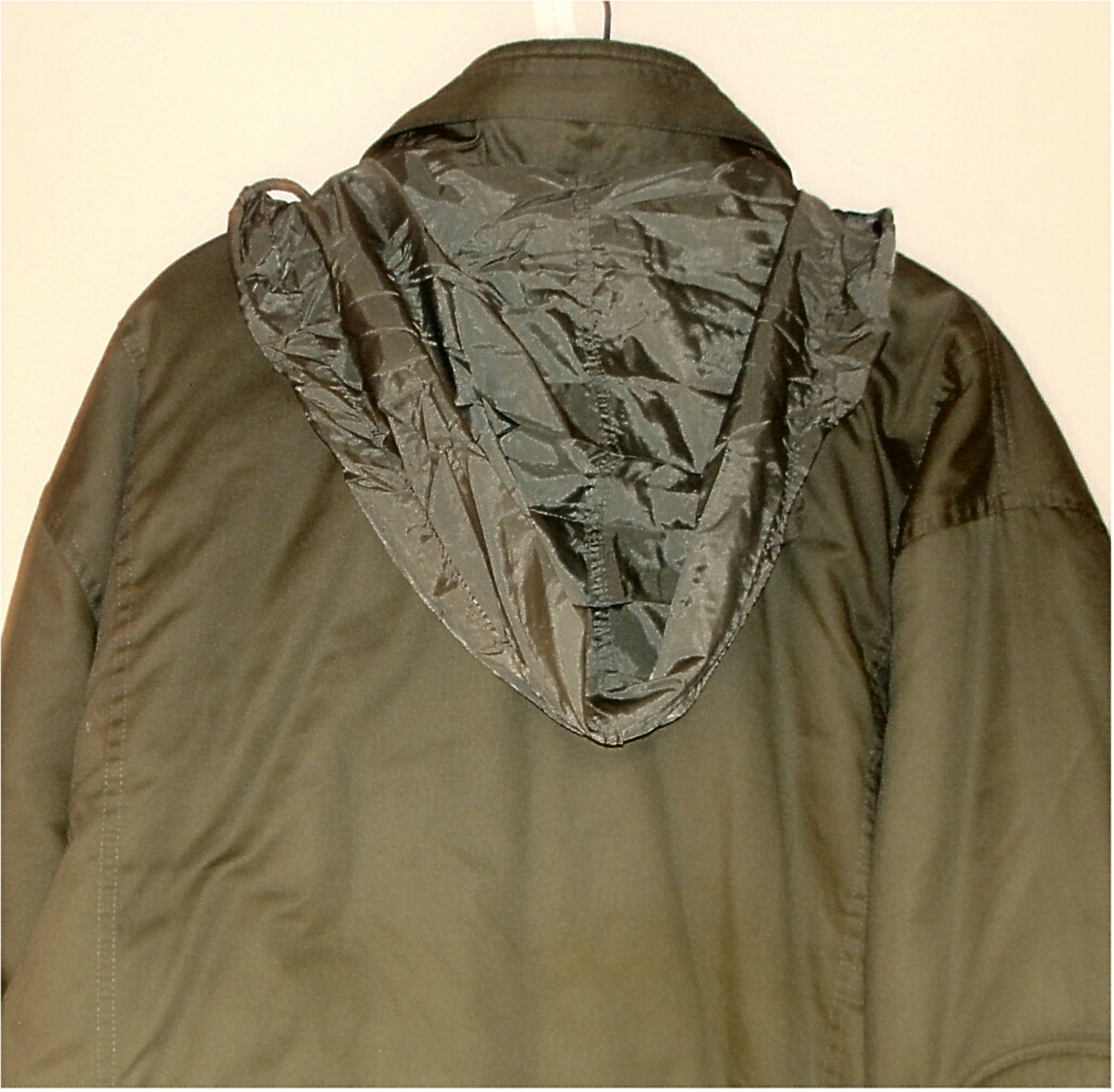 MIGHTY MAC - VINTAGE LINED 3/4 PARKA COAT JACKET - SIZE 44 GREEN