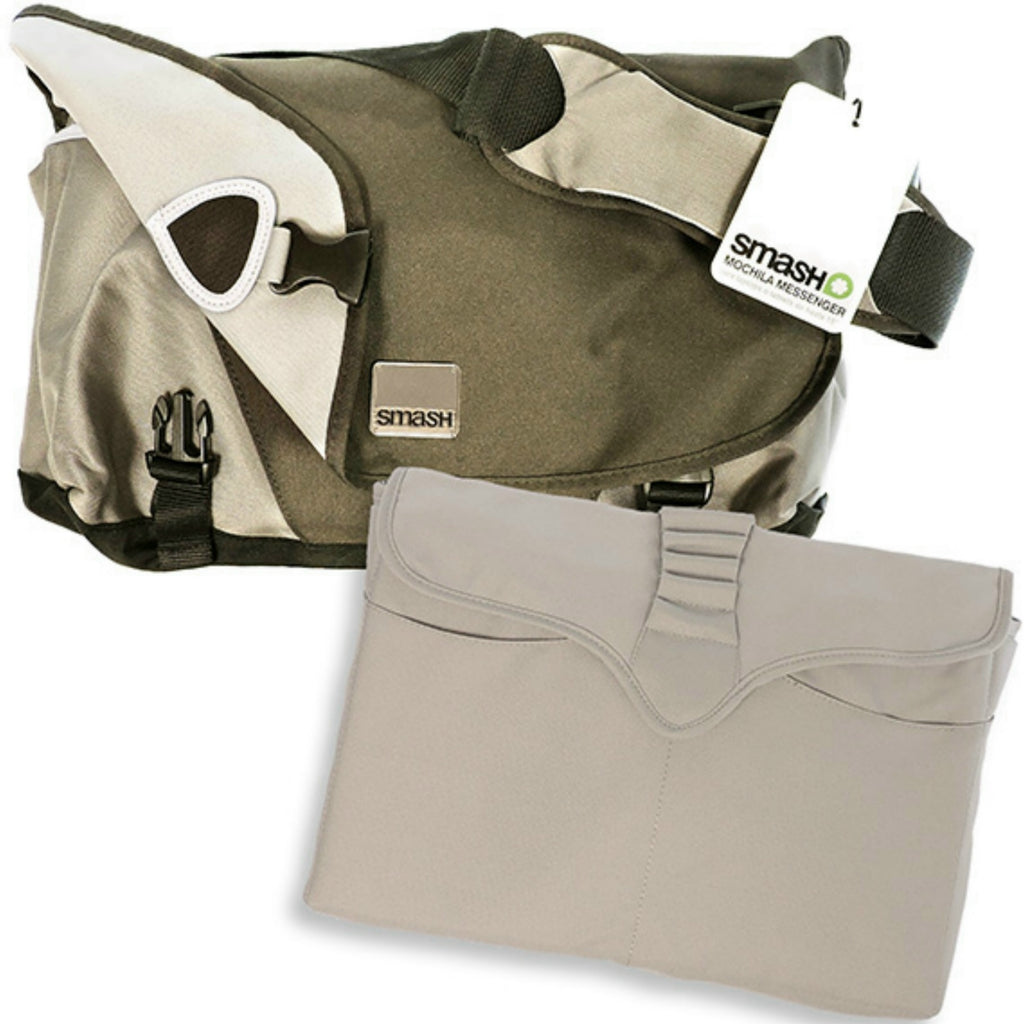 SMASH - TABLET / LAPTOP MESSENGER BAG WITH PADDED INSERT - LAST 3 - CLOSEOUT!