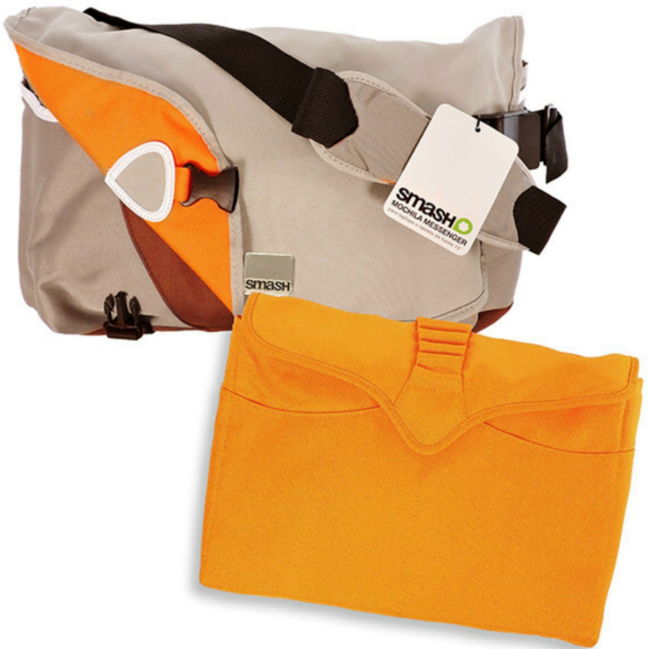 SMASH - TABLET / LAPTOP MESSENGER BAG WITH PADDED INSERT - LAST 3 - CLOSEOUT!