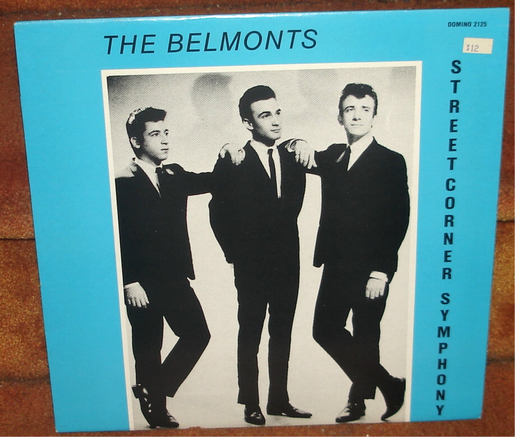 THE BELMONTS - STREET CORNER SYMPHONY - 1988 ROCK, OLDIES, DOO-WOP VINYL LP