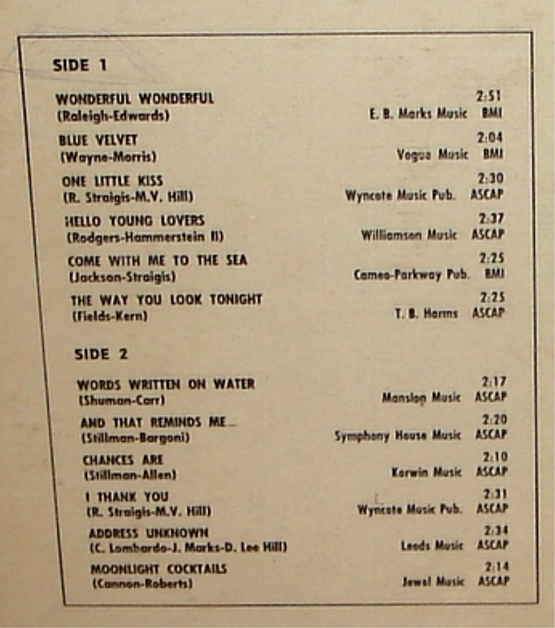 TYMES - THE SOUND OF THE WONDERFUL TYMES - 1963 FUNK/SOUL, R&B, DOO-WOP