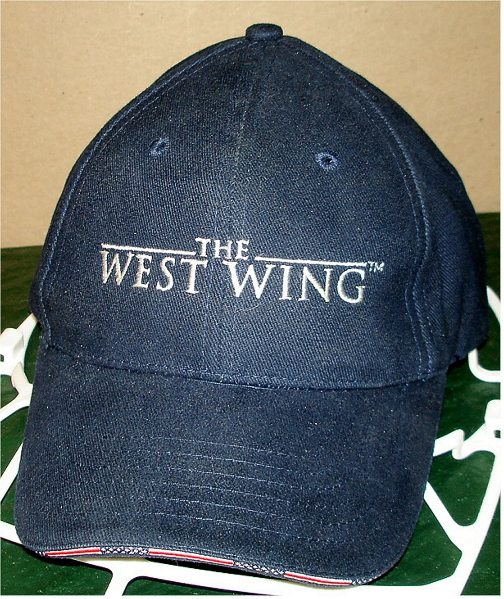 Vtg "THE WEST WING" - 6 Panel Strapback Baseball Cap Hat - NEW