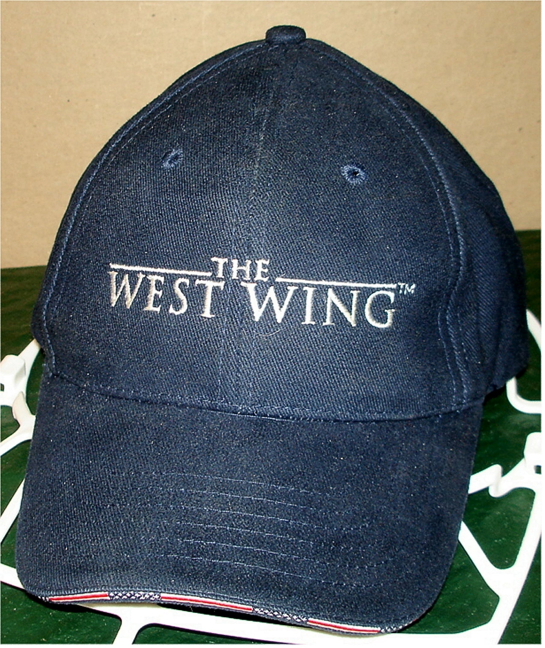 Vtg "THE WEST WING" - 6 Panel Strapback Baseball Cap Hat - NEW