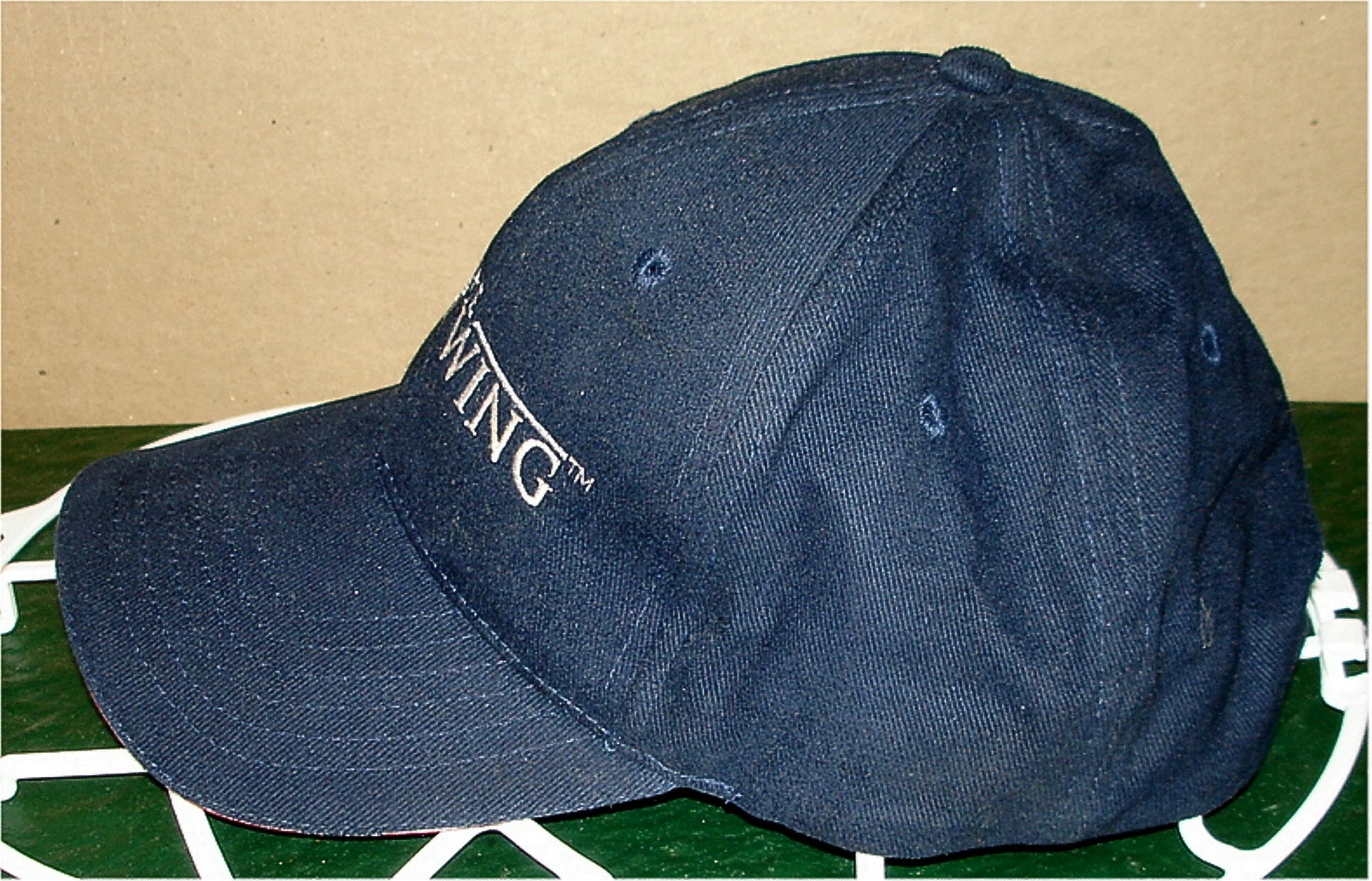 Vtg "THE WEST WING" - 6 Panel Strapback Baseball Cap Hat - NEW