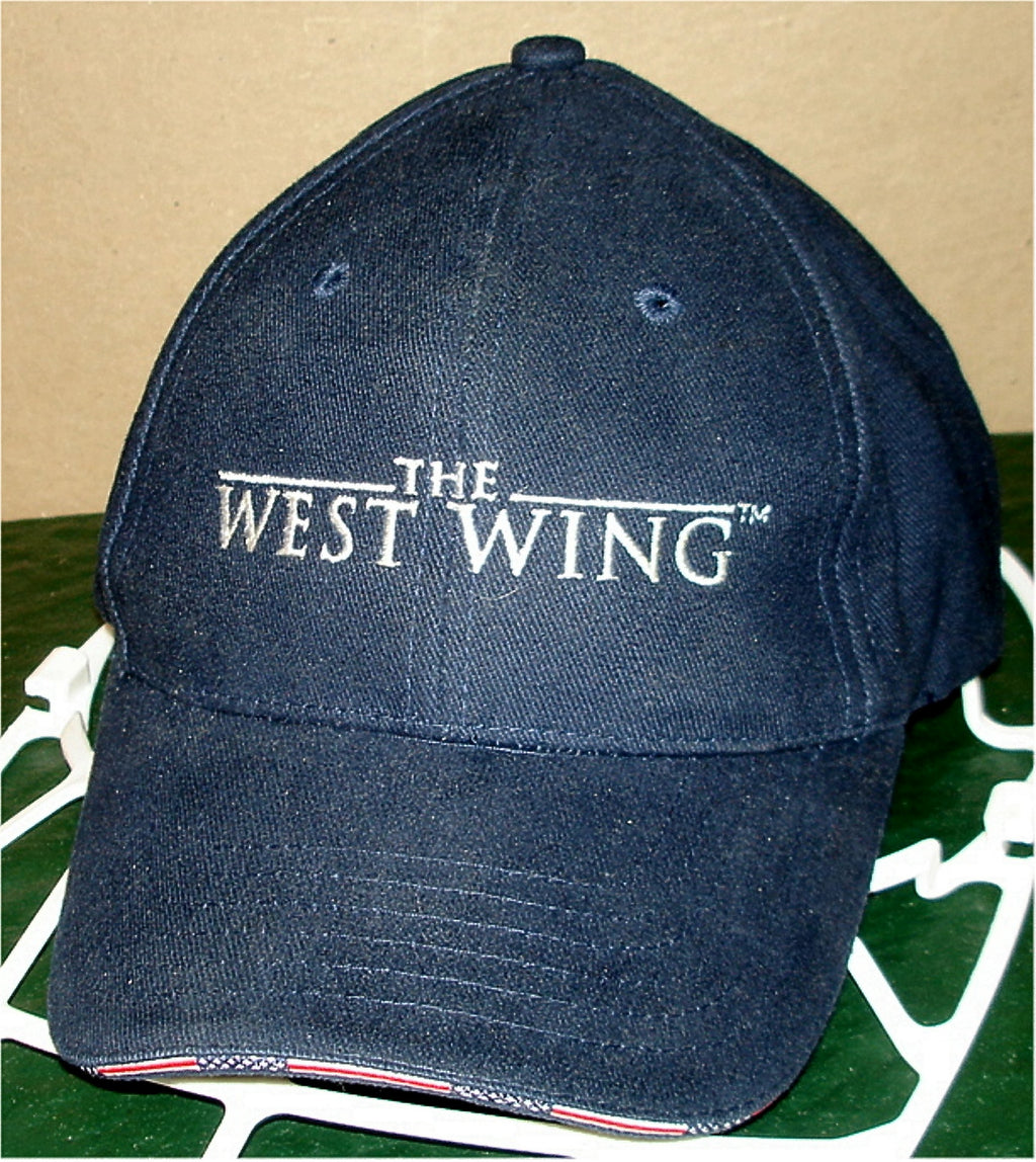 Vtg "THE WEST WING" - 6 Panel Strapback Baseball Cap Hat - NEW