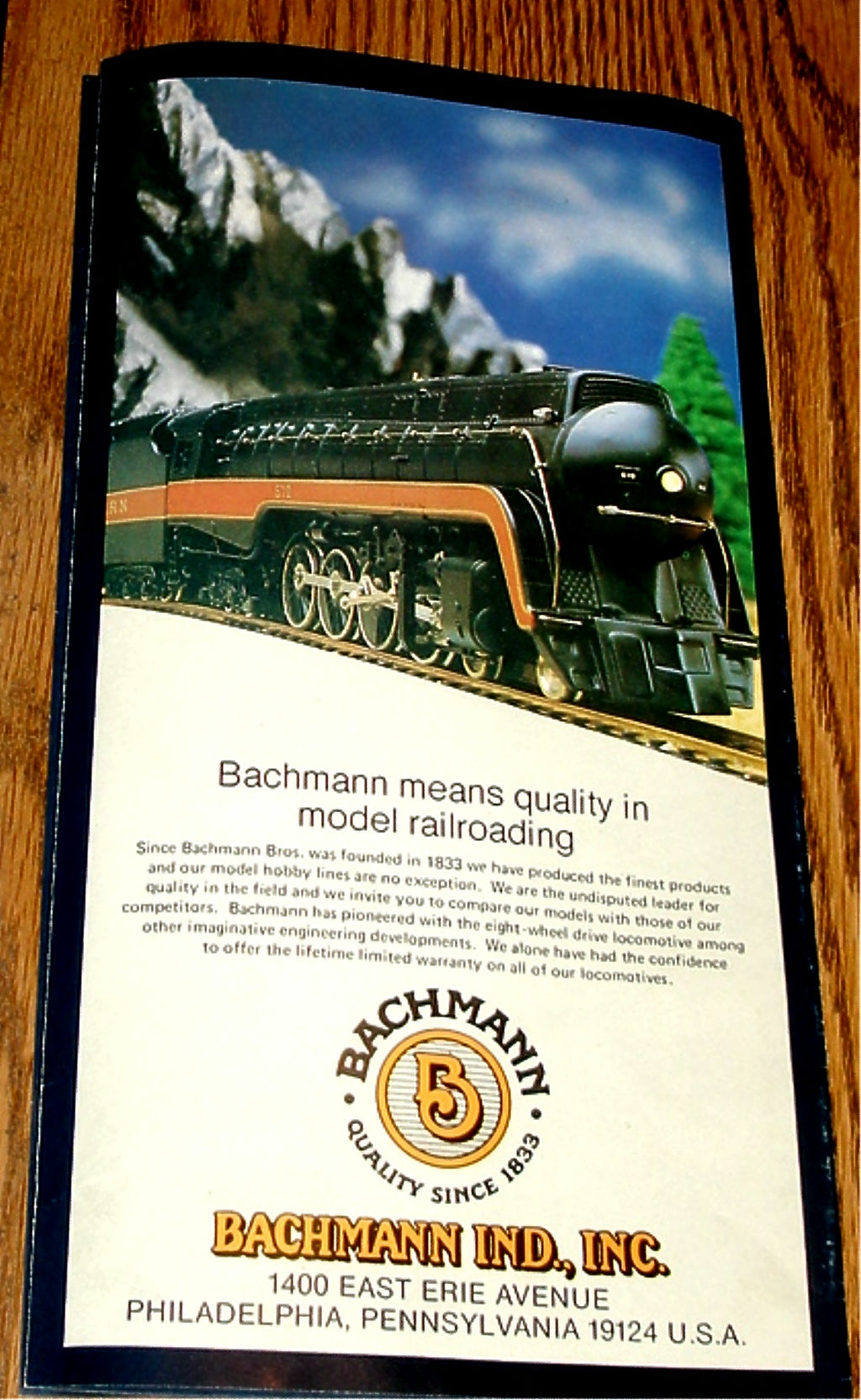Bachmann - Model Railroading Pamphlet - O/HO/N Scale Gauge